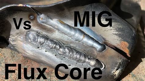 how to mig weld sheet metal flux core|flux core mig welding techniques.